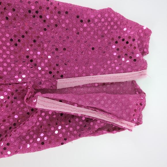 No Brand Hot Pink Sequin Mid Calf Doll Dress for 18 inch Dolls - Good Condition - Picture 8 of 8